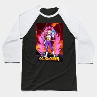 SSJGoshin4 Anime Style Baseball T-Shirt